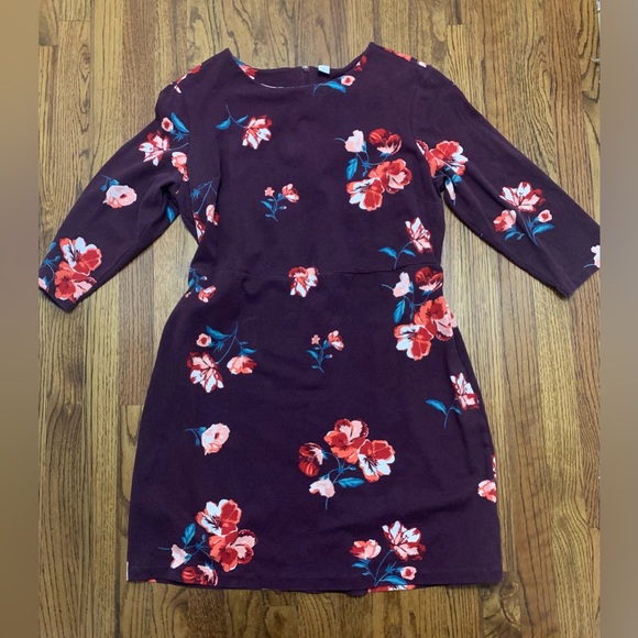 Dresses Old Navy Fit N Flare Dress Knee Length Thicker Material Fall